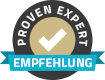 Proven Expert badge